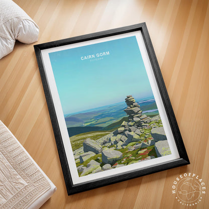 Cairn Gorm travel poster – view 2
