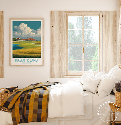 Kiawah Island travel poster – view 6