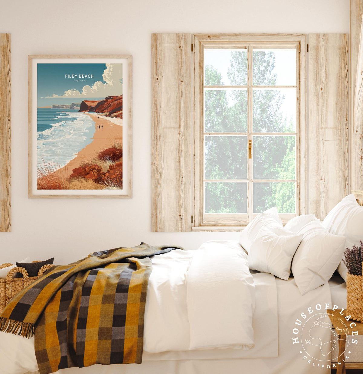 Filey Beach travel poster – view 6
