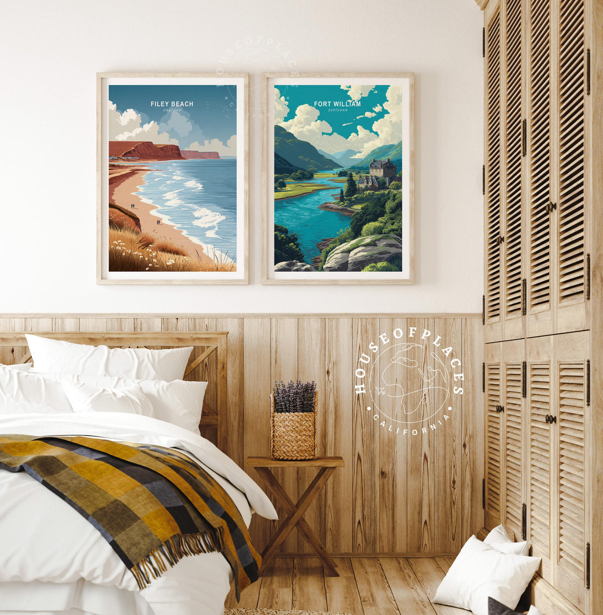 Filey Beach travel poster – view 9