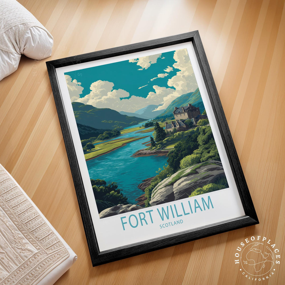 Fort William travel poster – view 2