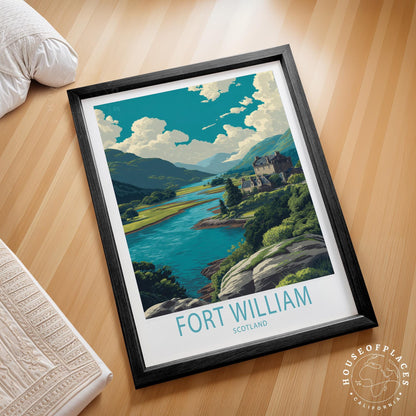 Fort William travel poster – view 2