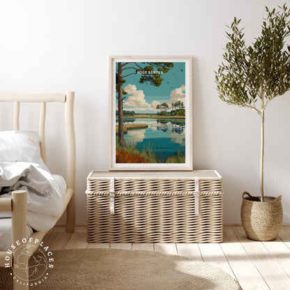 Hoge Kempen National Park travel poster – view 3
