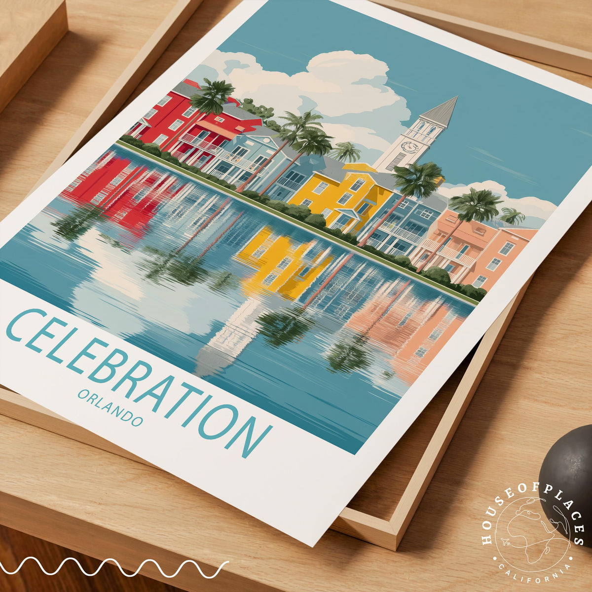 Celebration travel poster – view 7
