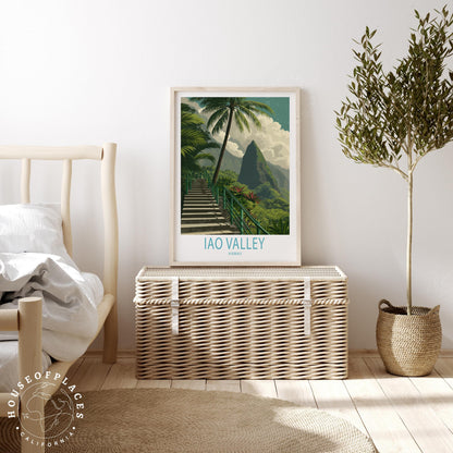 Iao Valley travel poster – view 3