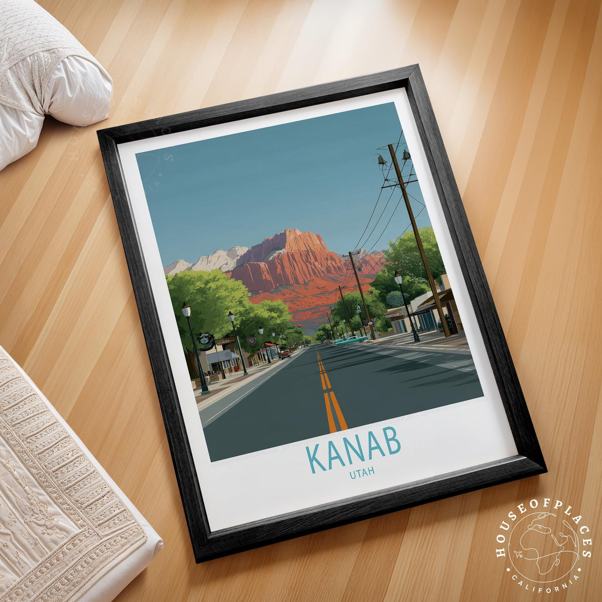 Kanab travel poster – view 2