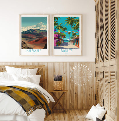 Haleakalā travel poster – view 9
