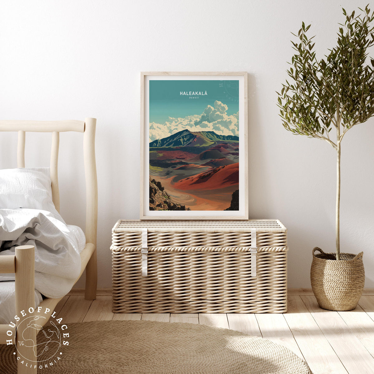 Haleakalā travel poster – view 3