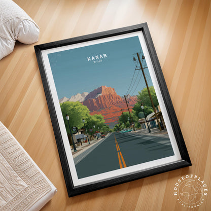 Kanab travel poster – view 2