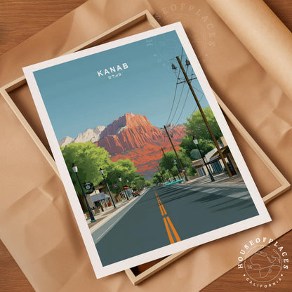 Kanab travel poster – view 4