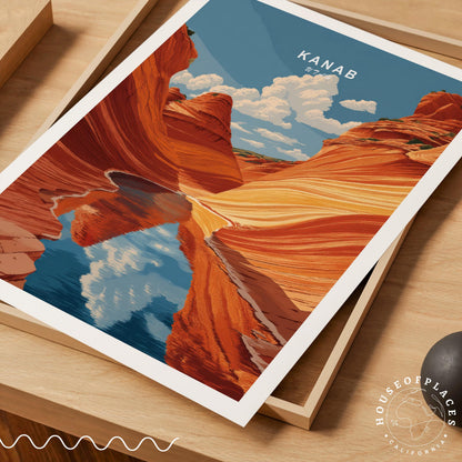 Kanab travel poster – view 7