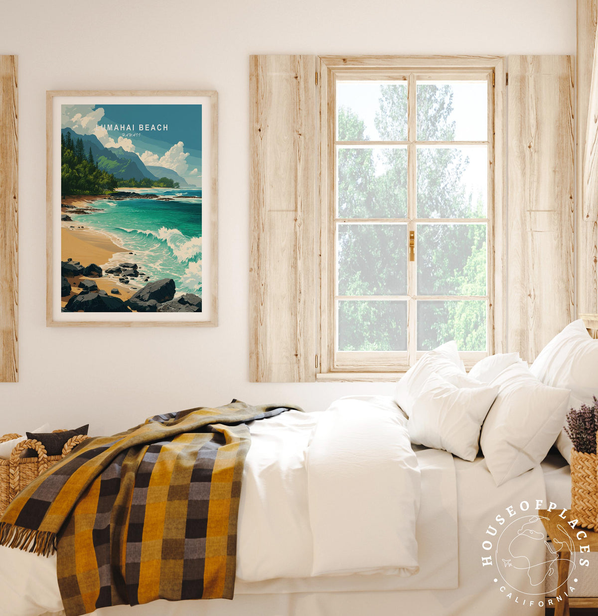 Lumaha'i Beach travel poster – view 6