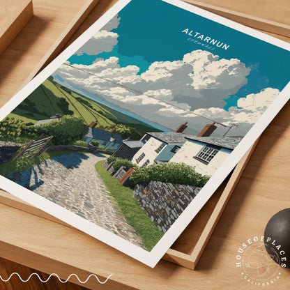 Altarnun travel poster – view 7