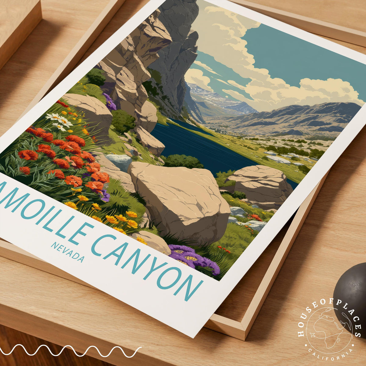 Lamoille Canyon travel poster – view 7