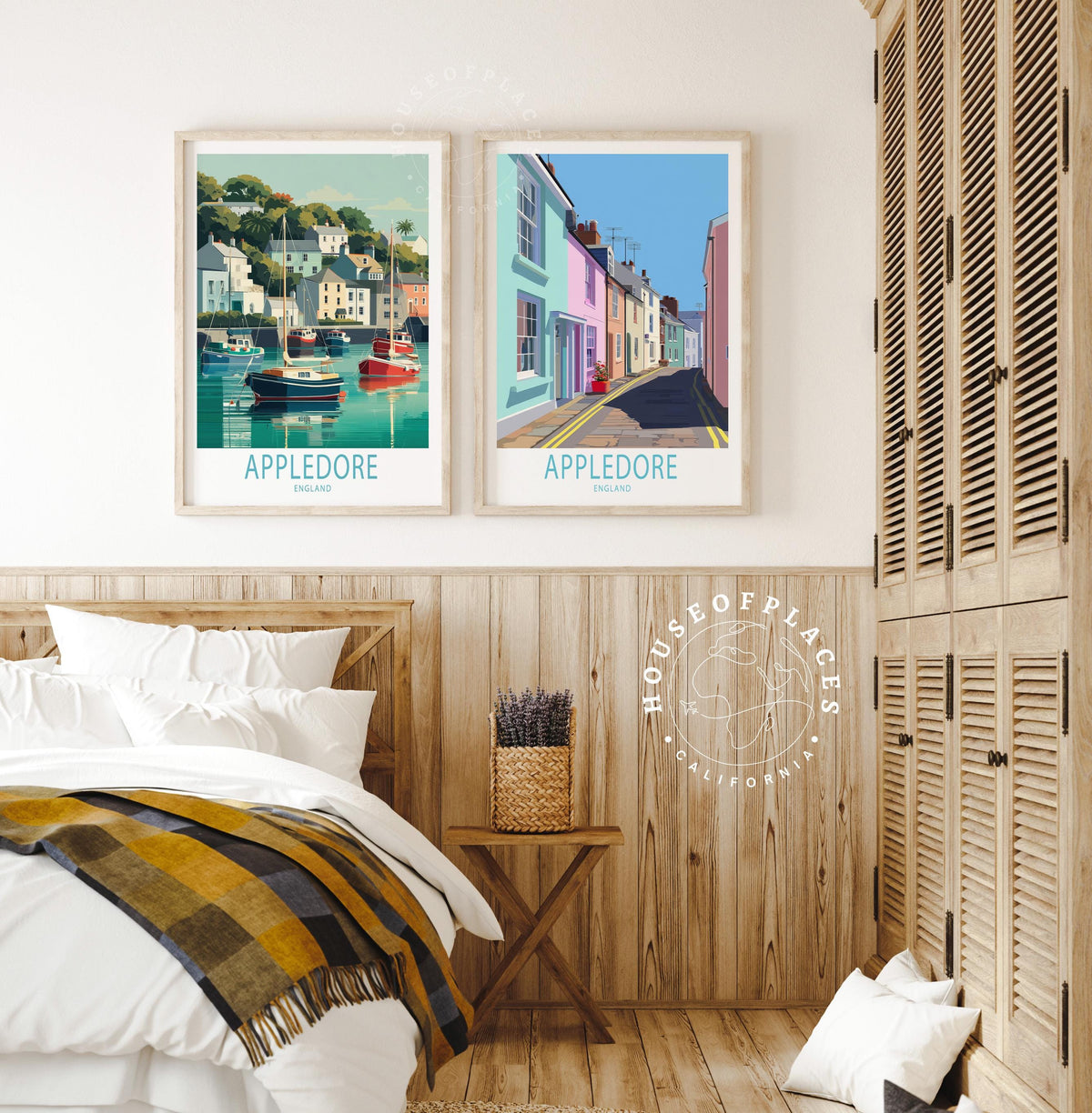 Appledore travel poster – view 9