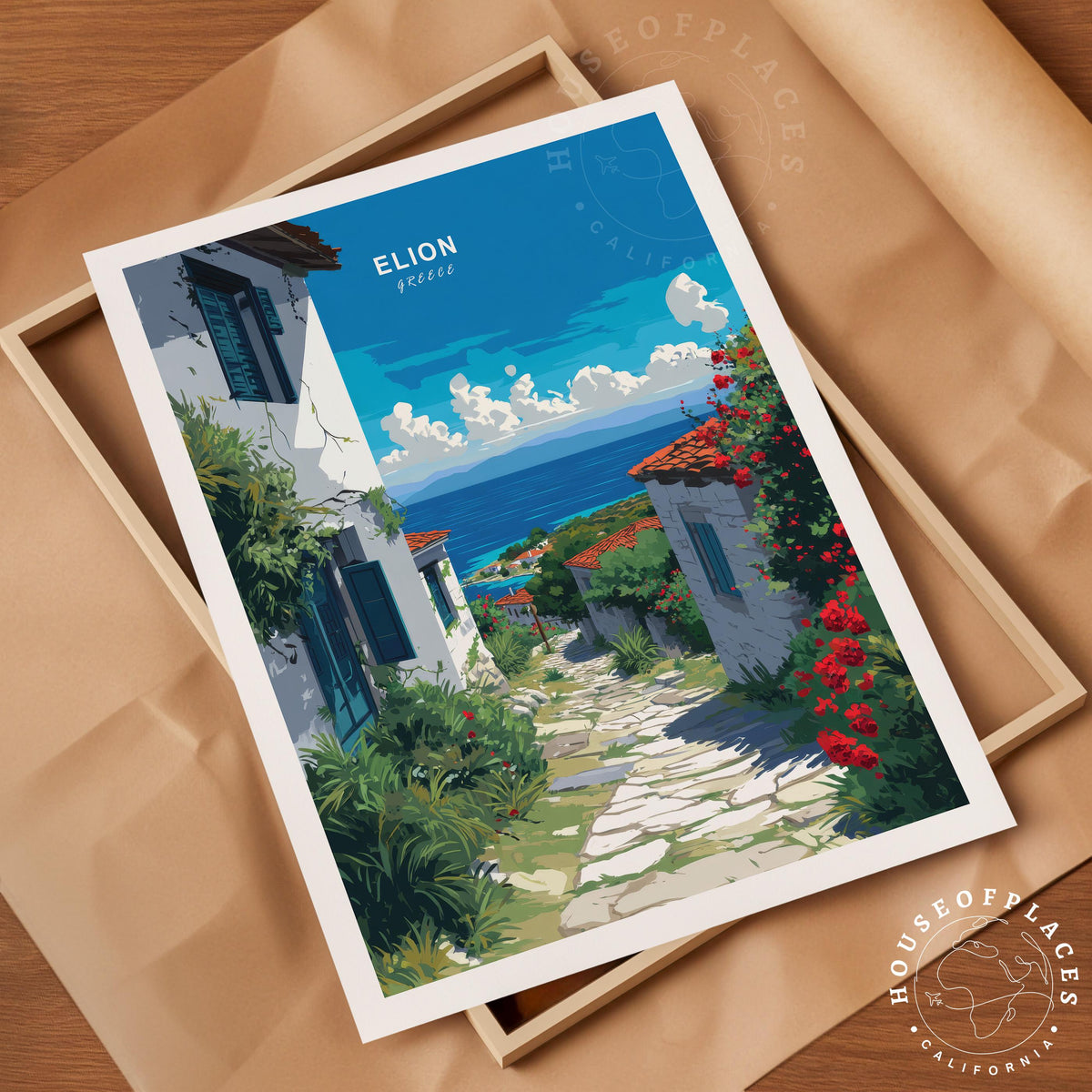 Elion travel poster – view 4