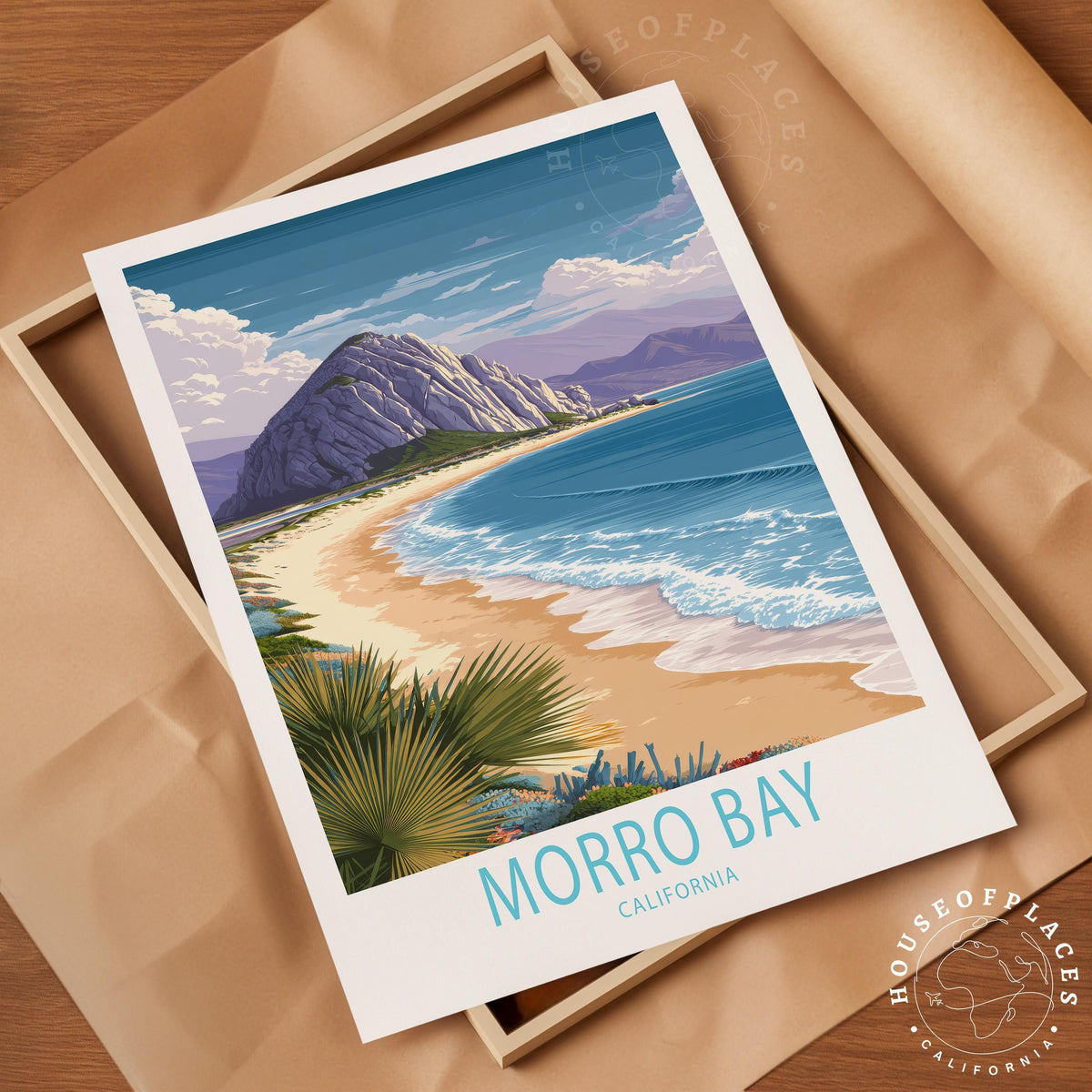 Morro Bay travel poster – view 4