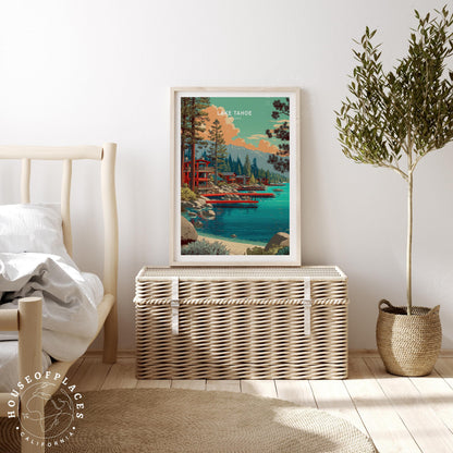 Lake travel poster – view 3