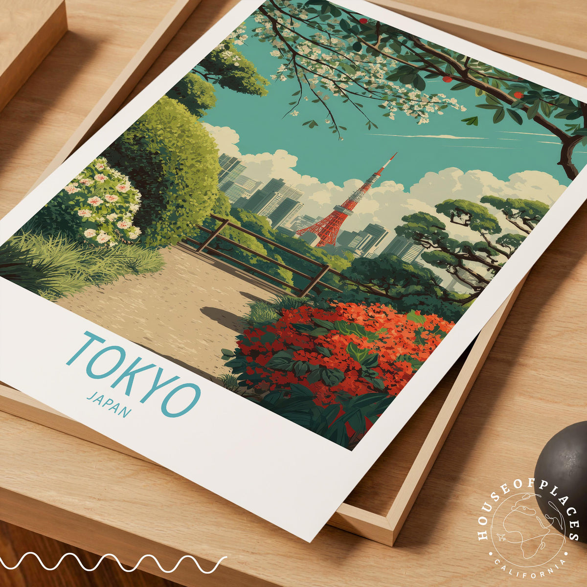 Tokyo travel poster – view 7