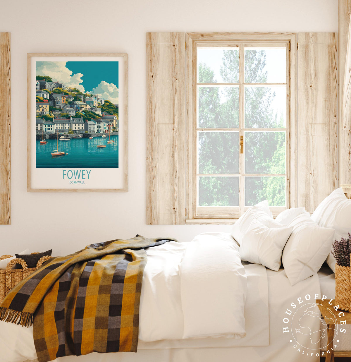 Fowey travel poster – view 6