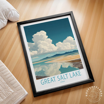 Great Salt Lake travel poster – view 2