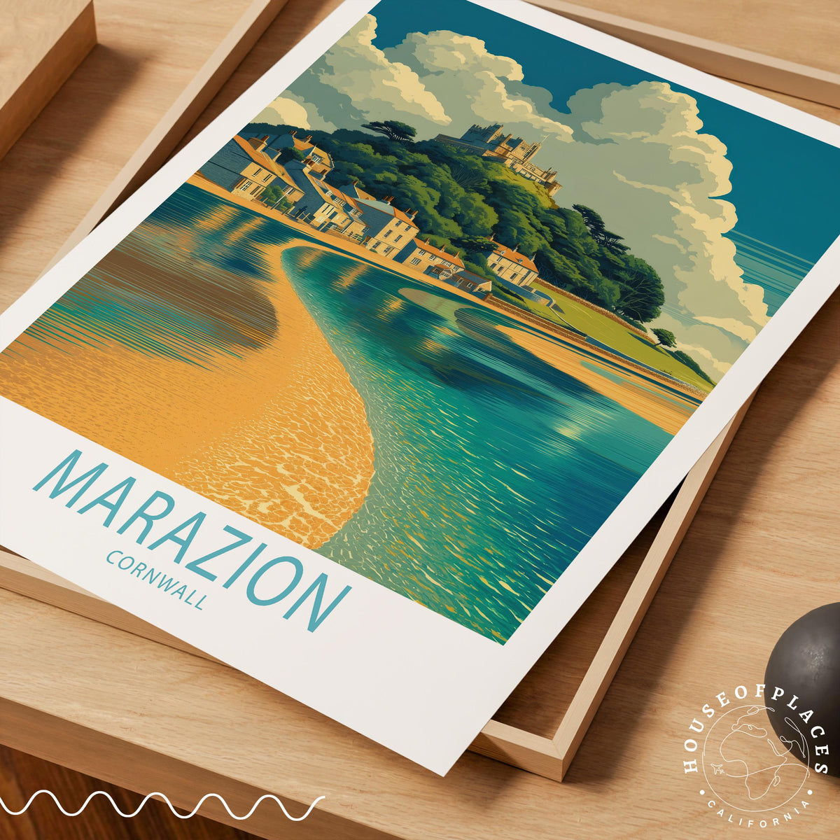 Marazion travel poster – view 7