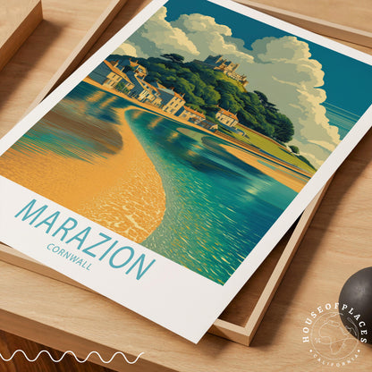 Marazion travel poster – view 7