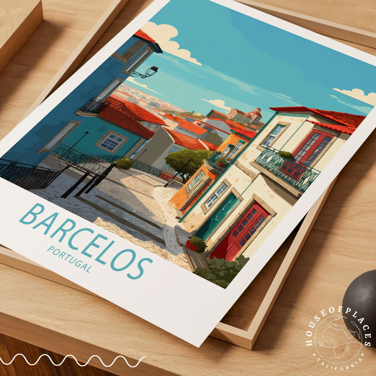 Barcelos travel poster – view 7