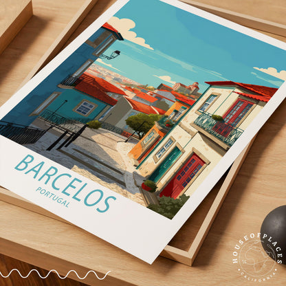 Barcelos travel poster – view 7