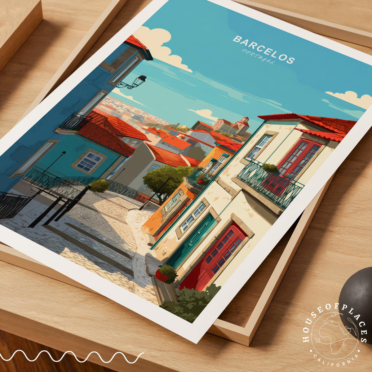 Barcelos travel poster – view 7