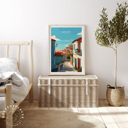 Barcelos travel poster – view 3