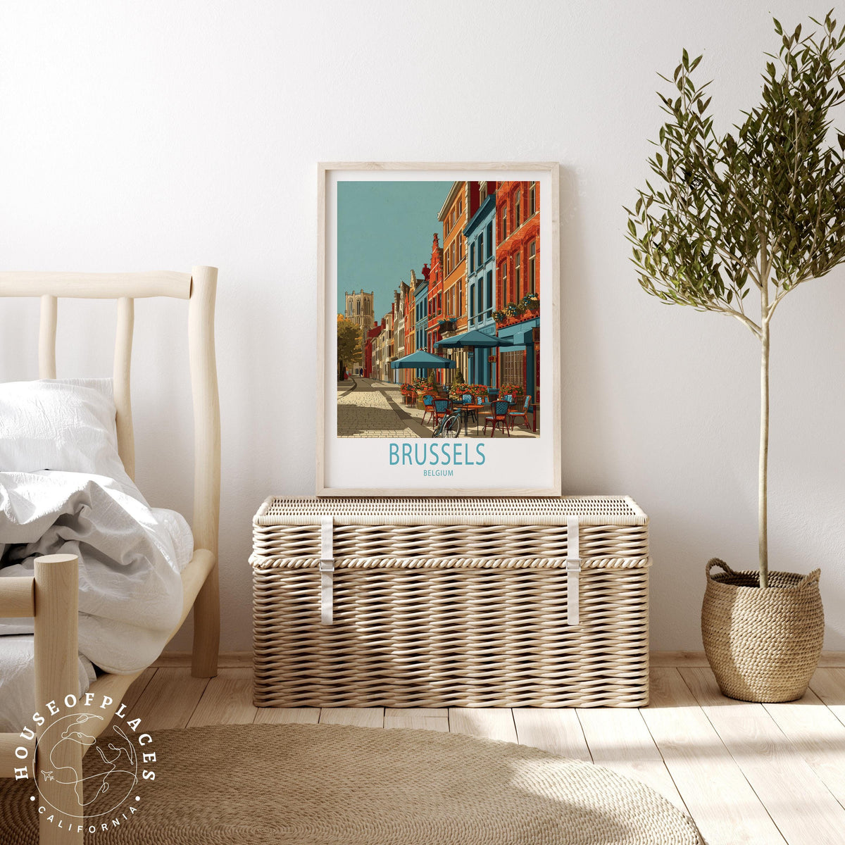 Brussels travel poster – view 3