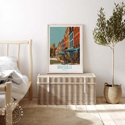 Brussels travel poster – view 3
