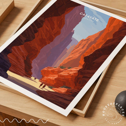 Cafayate travel poster – view 7
