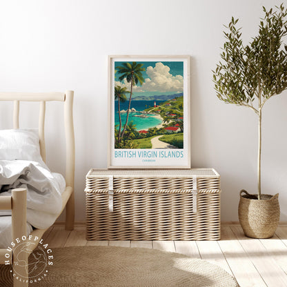 British Virgin Islands travel poster – view 3