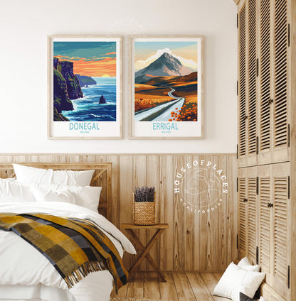 Errigal travel poster – view 9