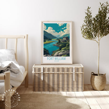 Fort William travel poster – view 3