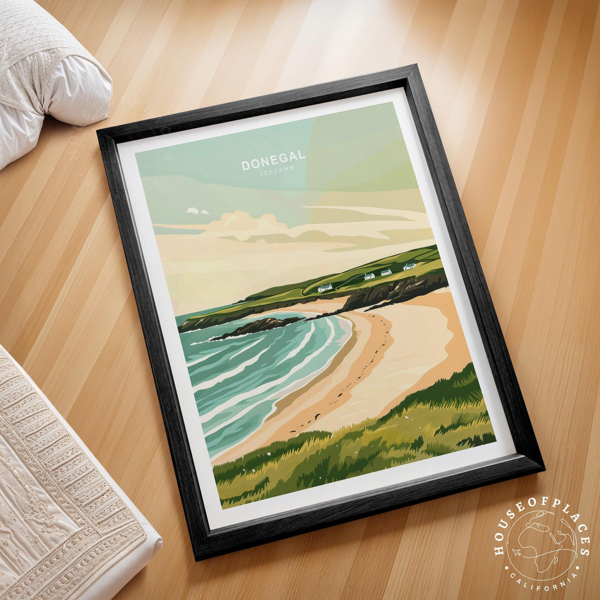 Donegal travel poster – view 2