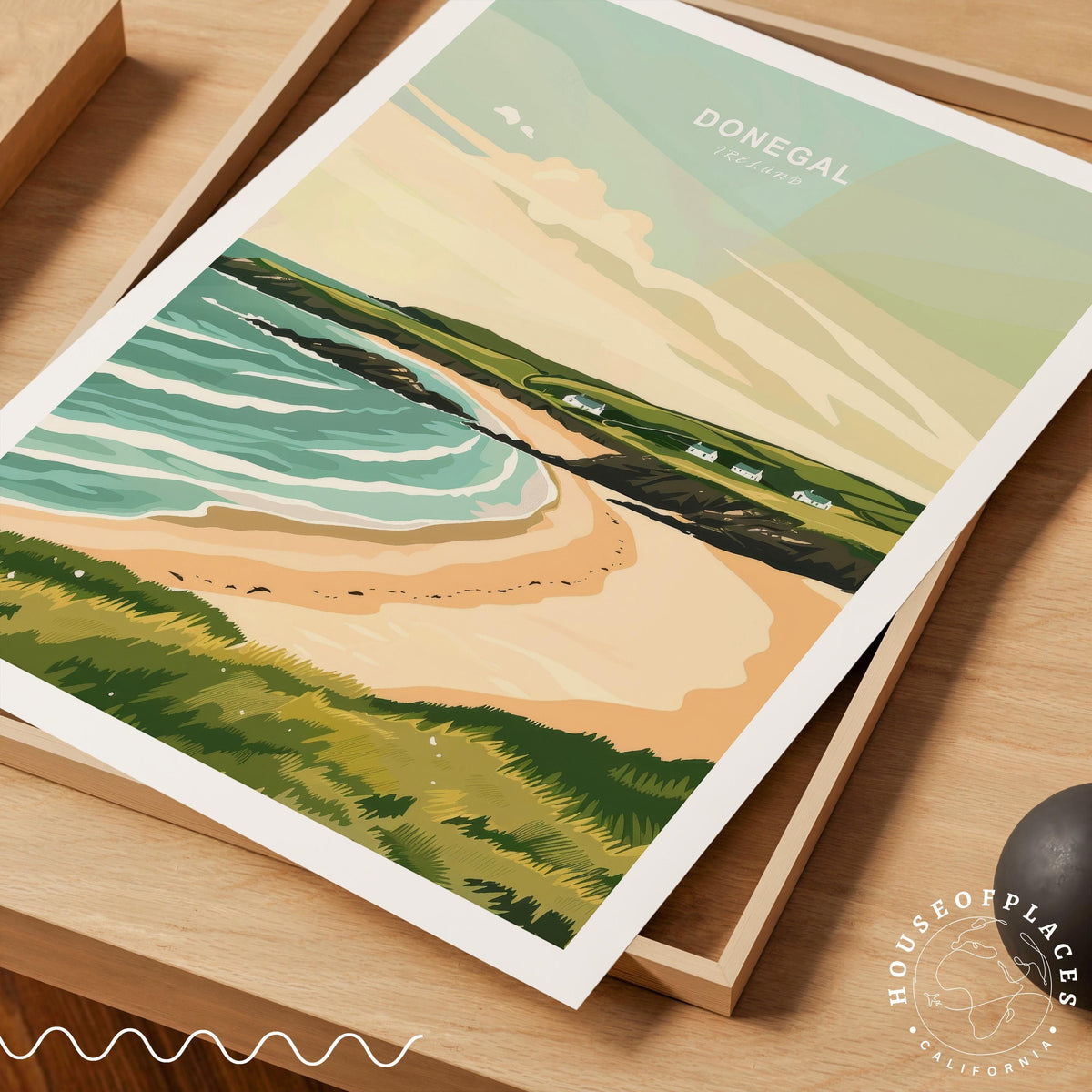 Donegal travel poster – view 7