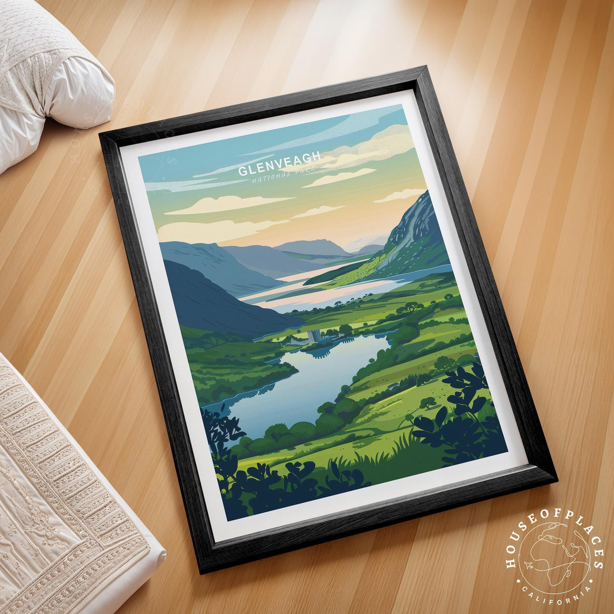 Glenveagh travel poster – view 2