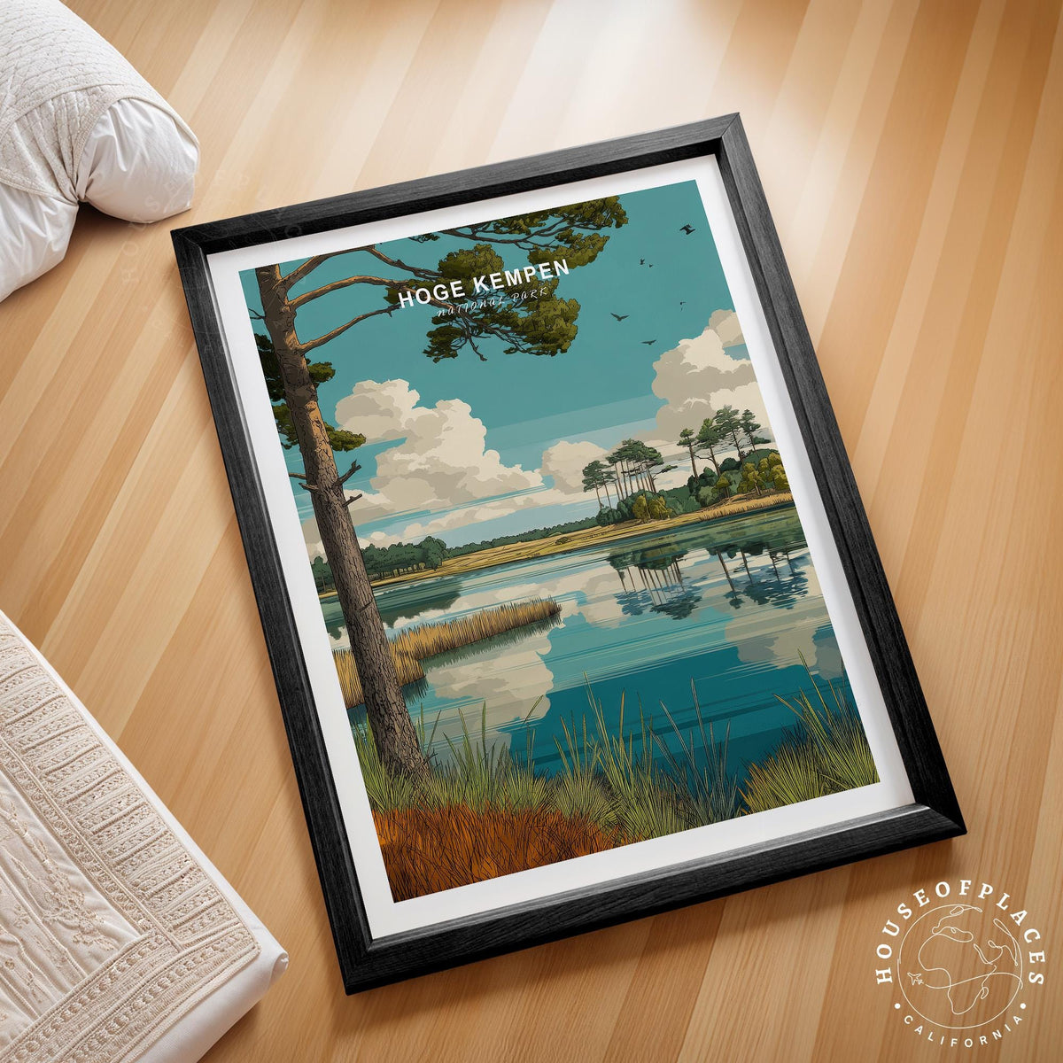 Hoge Kempen National Park travel poster – view 2