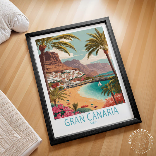 Gran Canaria travel poster – view 2