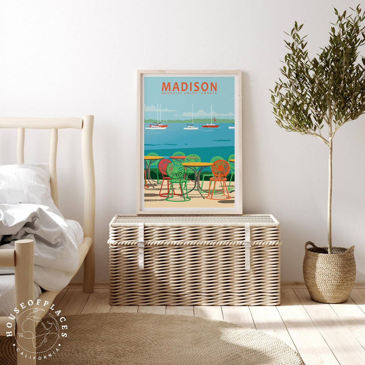 Madison travel poster – view 3