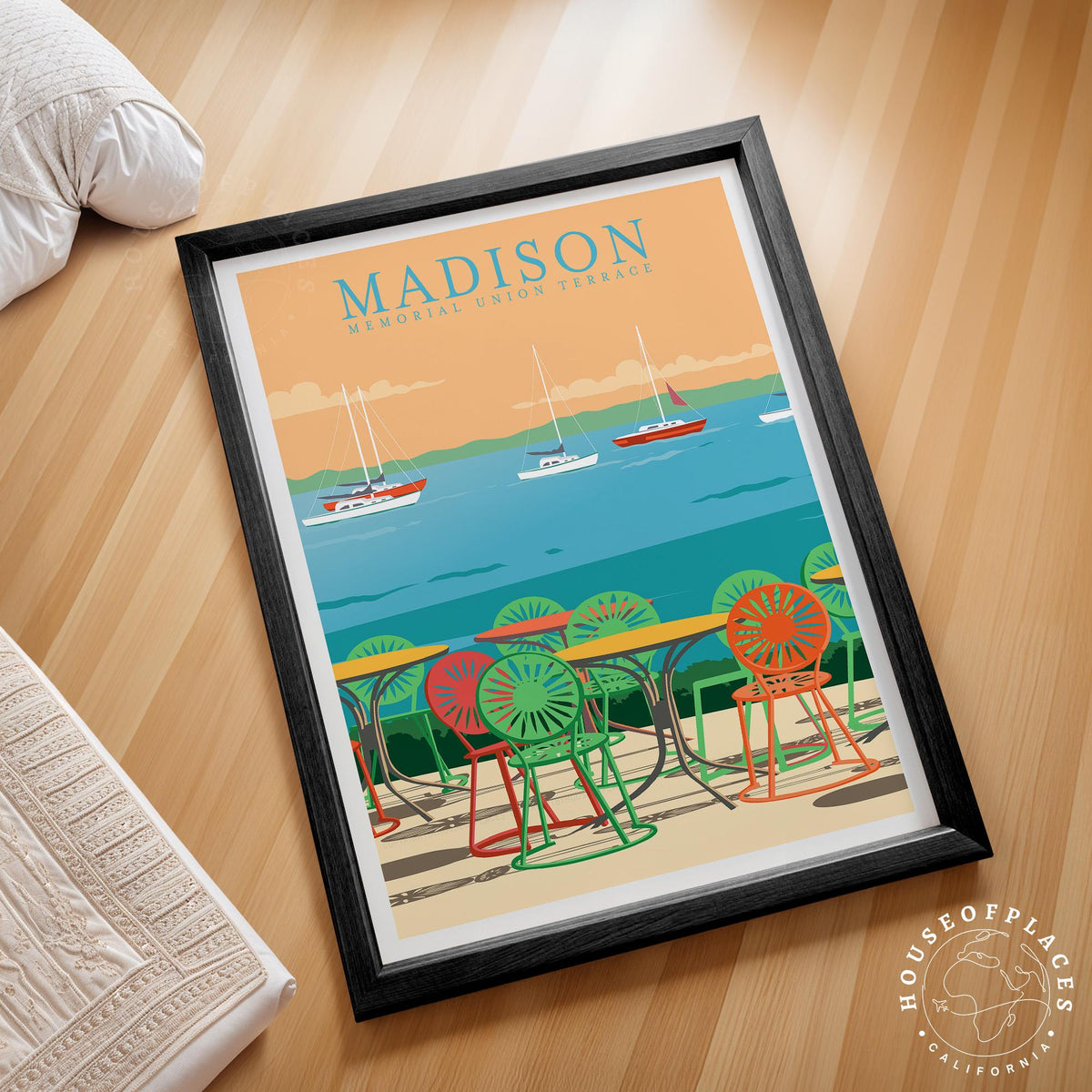 Madison travel poster – view 2
