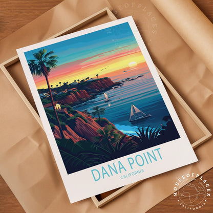 Dana Point travel poster – view 4
