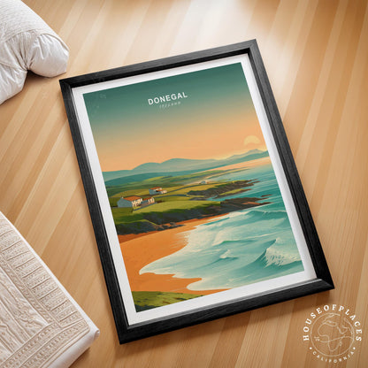 Donegal travel poster – view 2
