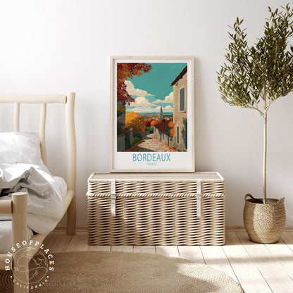 Bordeaux travel poster – view 3