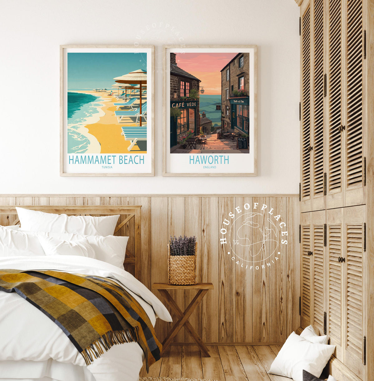Hammamet Beach travel poster – view 9