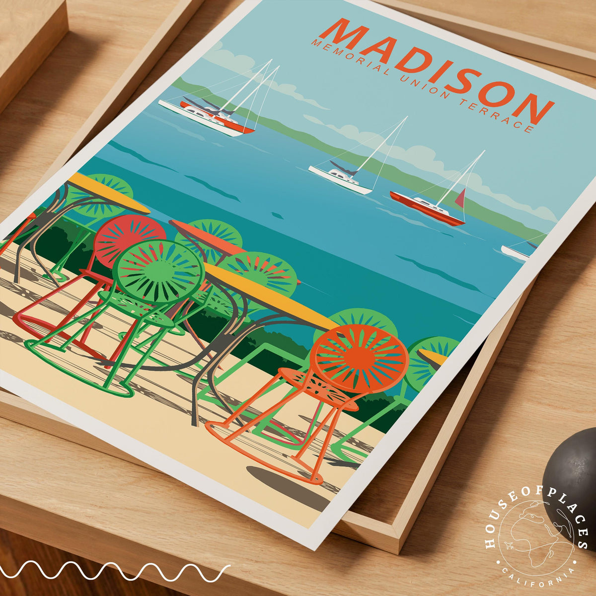 Madison travel poster – view 7