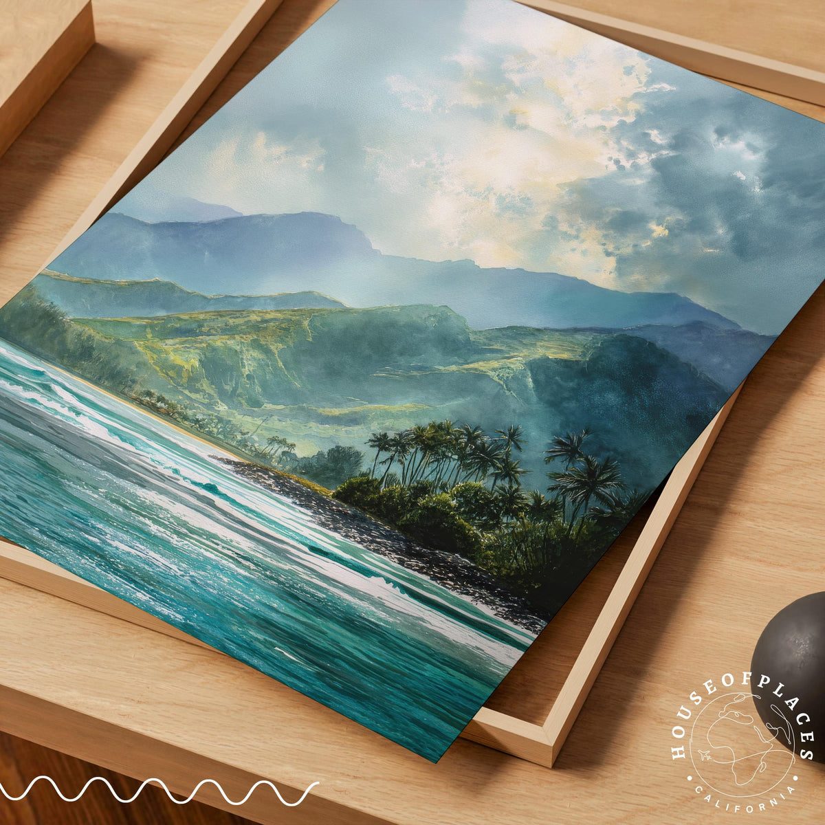Kauai Coast travel poster – view 7